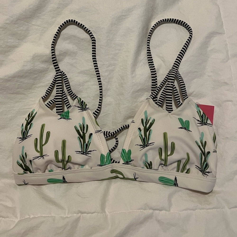 Cactus swimsuit top